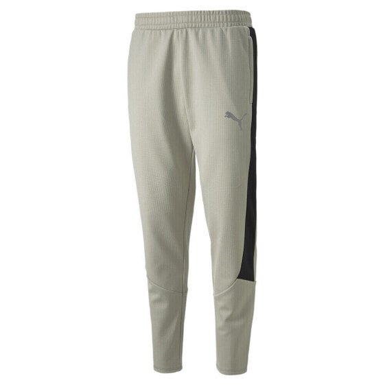 Puma Evostripe Warm Drawstring Pants Mens Beige Casual Athletic Bottoms 84992168