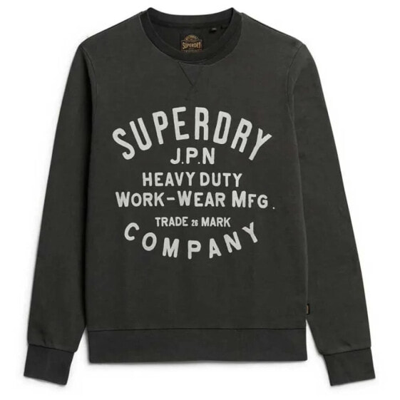 SUPERDRY Machined Goods Workwear sweatshirt