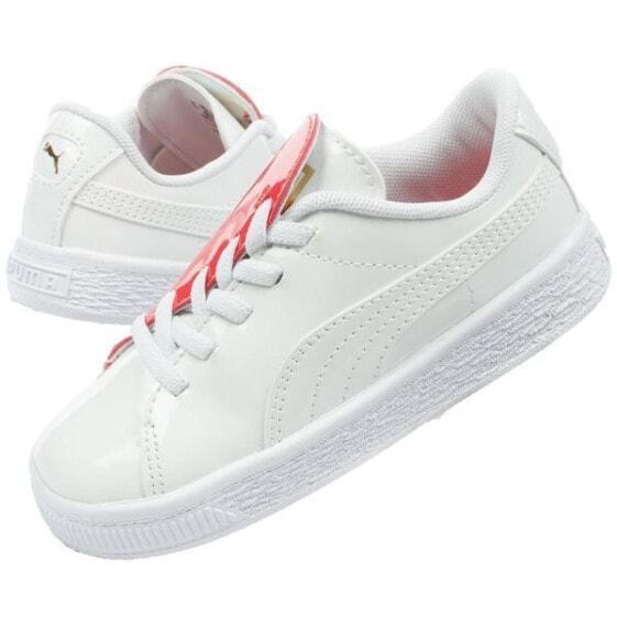 Детские спортивные кроссовки Puma Basket Crush Patent Baby [369676 01]