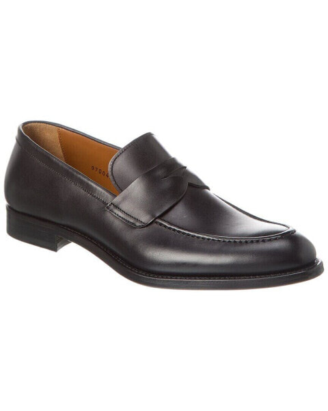 Antonio Maurizi Leather Penny Loafer Men's