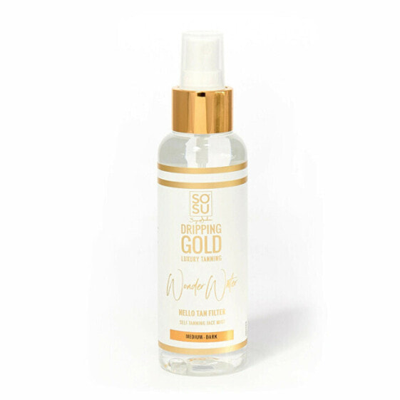 Self-tanning face mist Dripping Gold Wonder Water Medium/Dark 100 ml