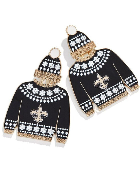 Women's New Orleans Saints Sweater Earrings