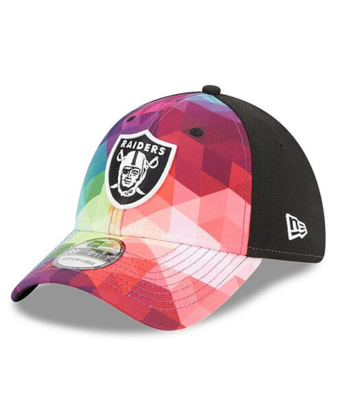 Men's Pink Las Vegas Raiders 2023 NFL Crucial Catch 39THIRTY Flex Hat