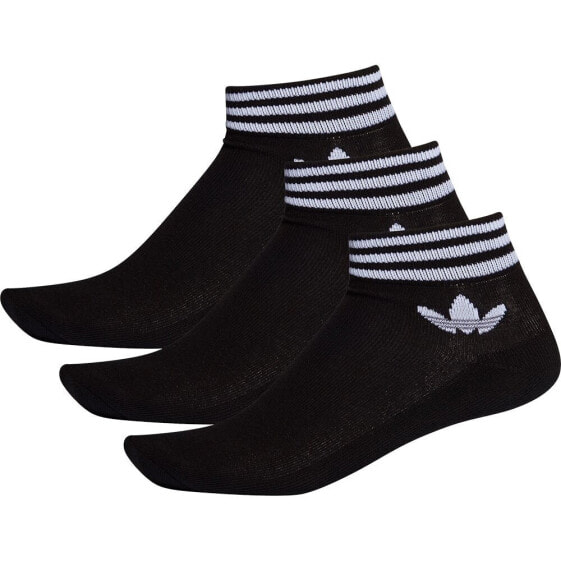 ADIDAS ORIGINALS Trefoil Ankle Half Cushion socks 3 pairs