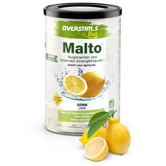 OVERSTIMS Malto BIO 450g Lemon Energy Drink