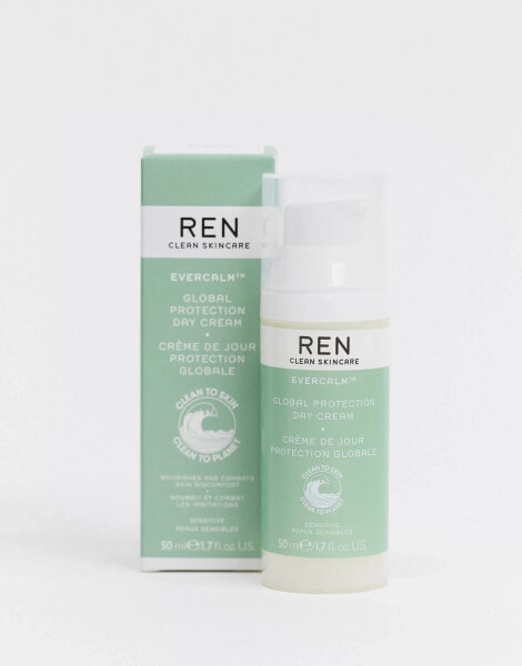 REN Clean Skincare Evercalm Global Protection Day Cream 50ml