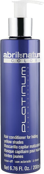 Anti-Gelbstich Haarmaske - Abril et Nature Color Platinum Toner Blonde Hair 200 ml