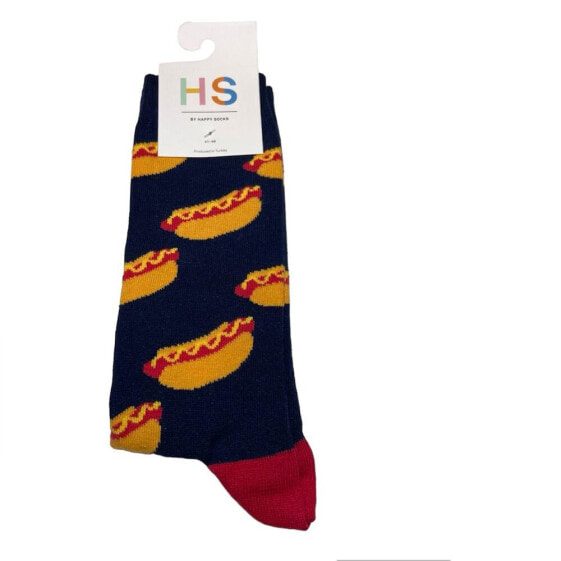 HS BY HAPPY SOCKS Hot Dog Half long socks