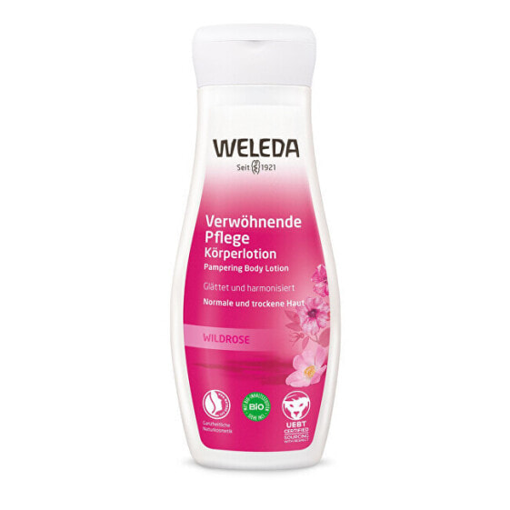 Weleda Wild Rose Pampering Body Lotion Розовое нежное молочко для тела