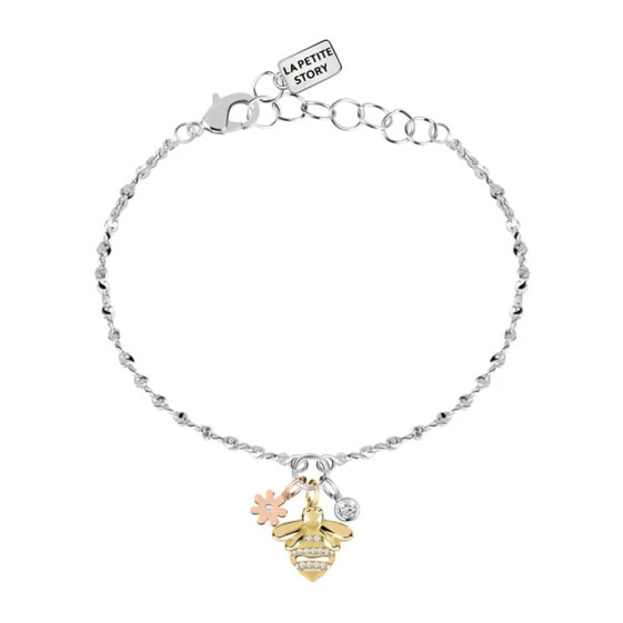 LE PETITE STORY Charms Story Bee Flower 16.5 3 cm bracelet