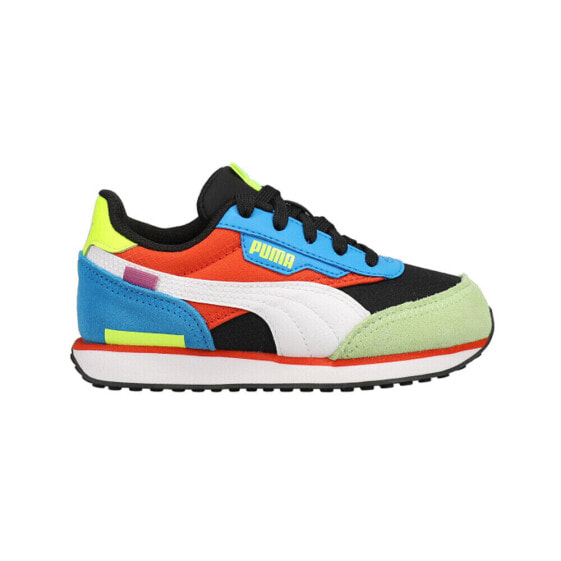 Puma Future Rider Water Fight Lace Up Youth Boys Multi Sneakers Casual Shoes 38