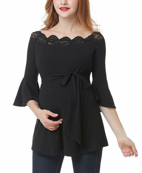 Maternity Arya Off-the-Shoulder Top