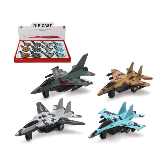 ATOSA 11x7.2 cm Metal 4 Assorted Plane