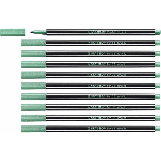 Фетр Stabilo Pen 68 metallic (10 Предметы)