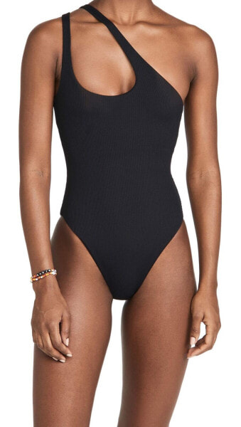 L*Space Women's Phoebe One Piece Classic, Black, 8