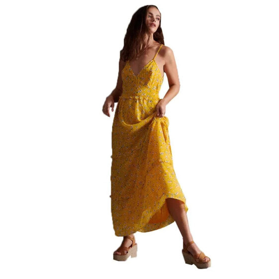 SUPERDRY Margaux Maxi Long Dress