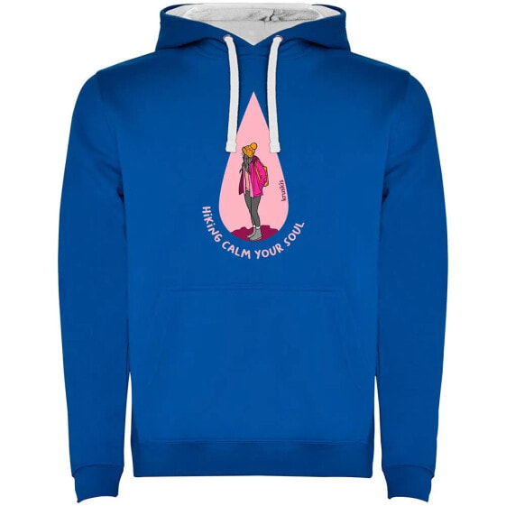 KRUSKIS Calm Your Soul Two-Colour hoodie