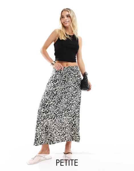 Nobody's Child Petite Monie midi skirt in print