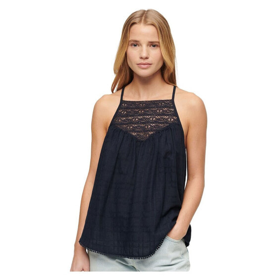 SUPERDRY Lace Beach sleeveless T-shirt