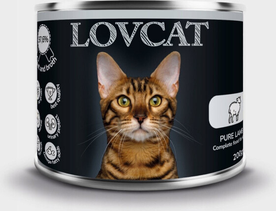 LOVCAT Lovcat Pure Lamb puszka 200g