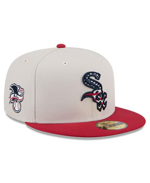 Men's Red Chicago White Sox 2024 Fourth of July 59FIFTY Fitted Hat