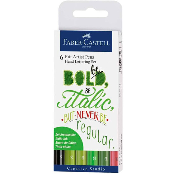 FABER CASTELL FaberCastell Pitt 6 Creativ Letterings