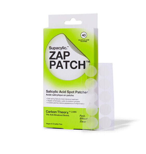 Supacylic Acne Patches. Zap Patch (Salicylic Acid Spot Patches) 40 pcs