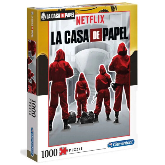 CLEMENTONI Puzzle Money Heist 1000 Pieces