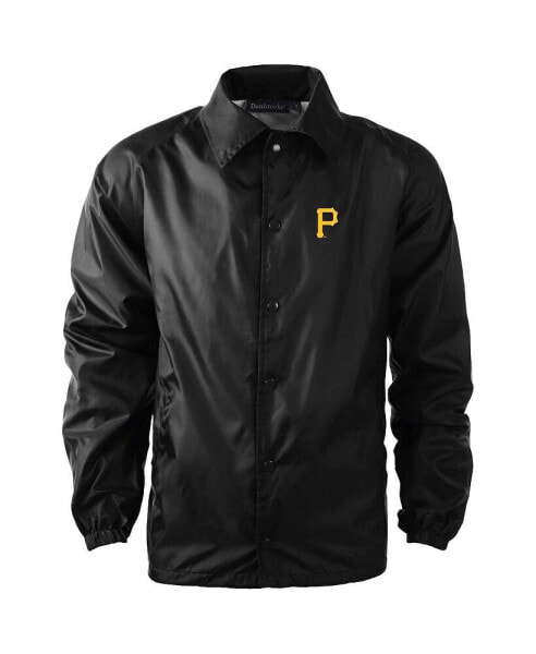 Men's Pittsburgh Pirates Coach's Raglan Full-Snap Windbreaker Jacket