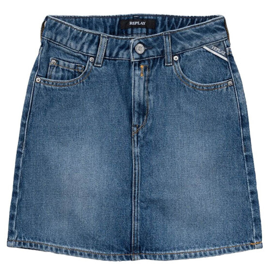 REPLAY SG4491.050.762911 denim skirt