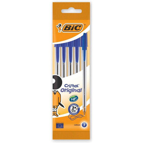 BIC Bag 5 Boligraphs Crystal