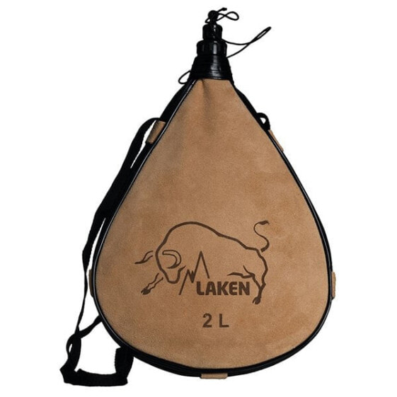 LAKEN Straight Form Leather Canteen 2L