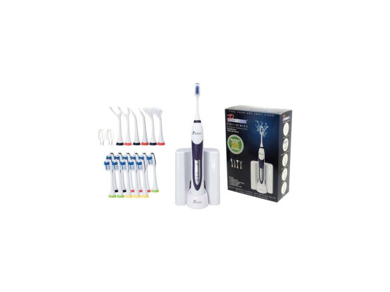 Pursonic S520WH Sonic movement Rechargeable Electric Toothbrush W/ BONUS 12 Brus