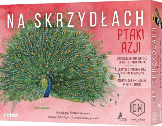 Rebel GRA PLANSZOWA NA SKRZYDŁACH - PTAKI AZJI - dodatek