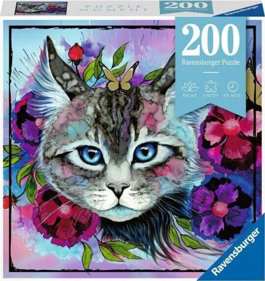 Ravensburger Puzzle 200 elementów Kot