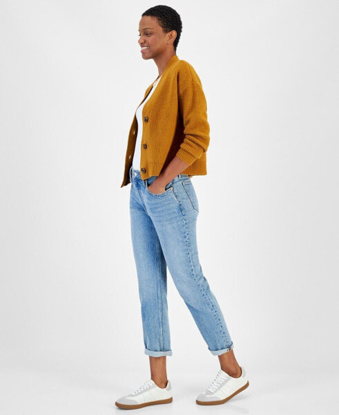 Women's Three-Button Classic Cardigan, Created for Macy's