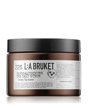 L:A BRUKET Cleansing 226 Sea Salt Scrub Spruce (420 g)