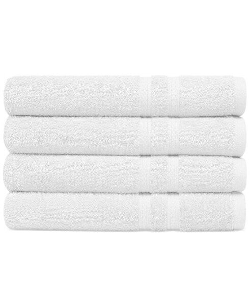 Supremely Soft 100% Cotton 4-Piece Hand Towel Set