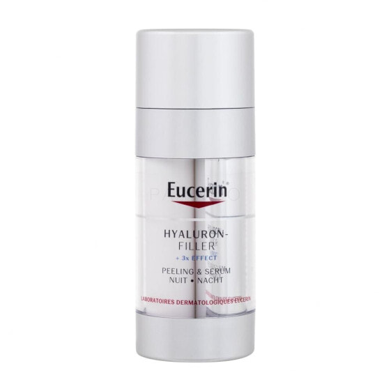 Eucerin Hyaluron-Filler + 3x Effect Night Peeling & Serum 30 ml gesichtsserum Feine Linien & Falten für Frauen