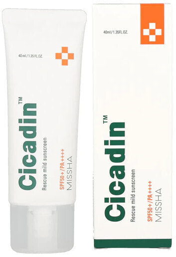 Sunscreen SPF50+ Cicadin (Rescue Mild Sunscreen) 40 ml