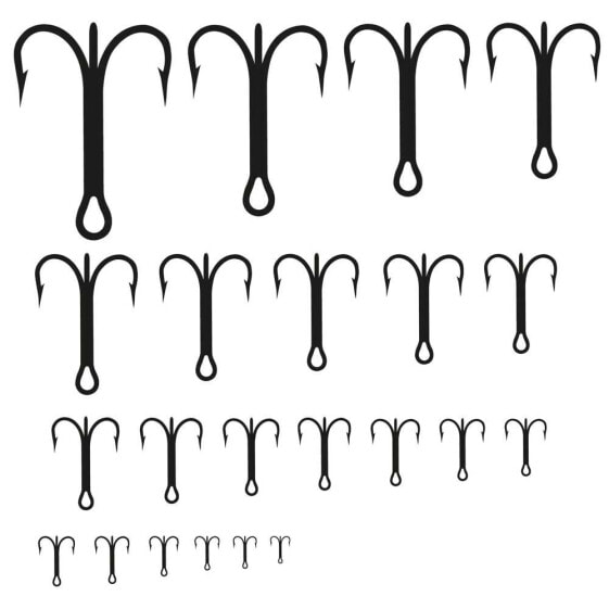 ASARI Universal 717 treble hook