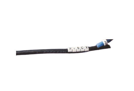 TE Connectivity 006340-000 - Black - White - 300 pc(s) - 1.9 mm - 2.6 mm