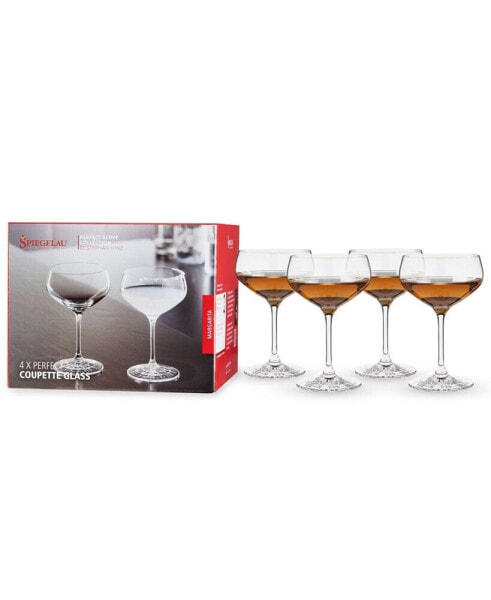 Perfect Coupette Glass, Set of 4, 8.3 Oz