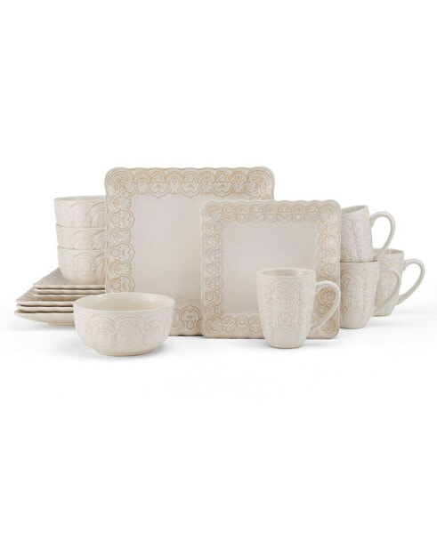 Madeleine 16 Piece Dinnerware Set