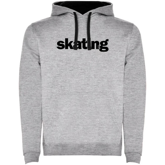 KRUSKIS Word Skating Two-Colour hoodie