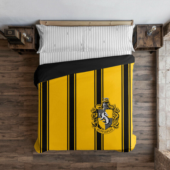 Пододеяльник Harry Potter Hufflepuff Разноцветный 175 темы 200 x 200 cm 120 кровать