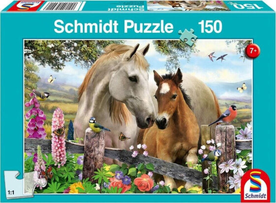 Schmidt Spiele Puzzle 150 Klacz i źrebię G3