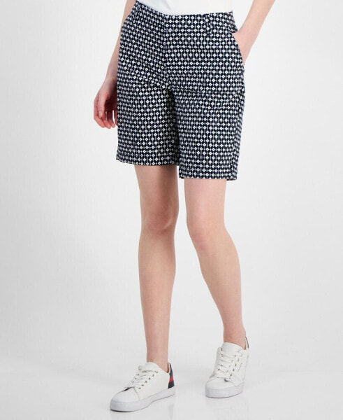 Women's Printed Hollywood-Waist Short