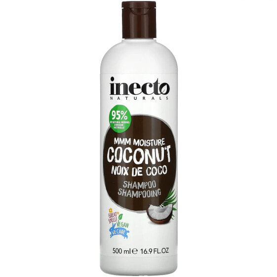 Inecto, Mmm Moisture Coconut, шампунь, 500 мл (16,9 жидких унций)