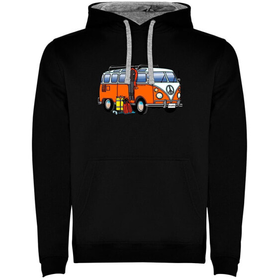 KRUSKIS Hippie Van Dive Two-Colour hoodie